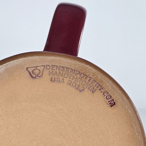 Darbis Cafe Pinetop Arizona Ceramic Mug Deneen Pottery Handthrown 2013 - Picture 6 of 9